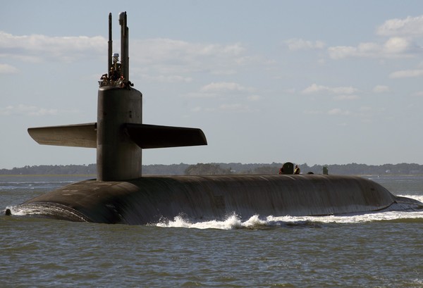 오하이급 핵추진 전략잠수함 테네시함. 사진=USNI뉴스
