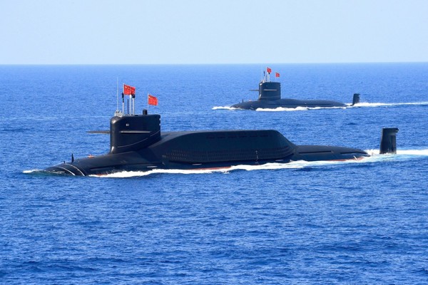 중국의 탄도미사일 핵추진잠수함 094형 진급 잠수함. 사진=SCMP