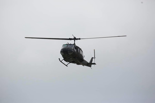 7월27일 퇴역식을 가진 UH-1H 헬기. 사진=국방부