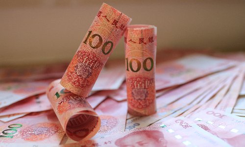 중국 경제 활력 회복으로 미국 달러화에 대해 중국 위안화가 강세를 보이고 있다. 사진은 중국 위안화 지폐. 사진=글로벌타임스