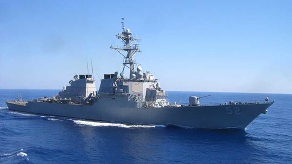 미 해군 7함대 일본 요코스카 해군기지에 배치된 탄도미사일방어(BMD) 기능을 갖춘 미 해군 알리버크급 이지스 구축함 베리함(DDG 52). 사진=미해군7함대 페이스북