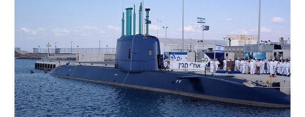 이스라엘 해군의 돌핀급 잠수함. 사진=NTI