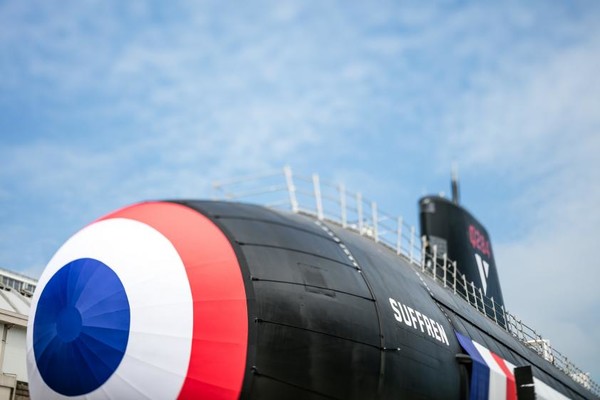 프랑스 나발그그룹이 프랑스 해군에 인도한 바라쿠다급 핵잠수함 1번함 쉬프랑함. 사진=나발그룹
