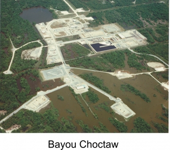미국 루이지애나주 바이유착토(Bayou Choctaw) 전략비축기지 전경. 사진=미국에너지부