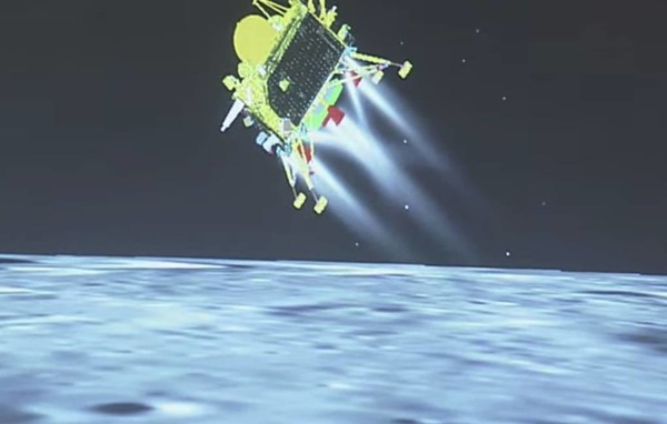 인도의 달 착륙선 비크람.사진=타스통신
