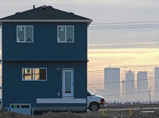 노바스코샤주를 제외한 캐나다 모든 주에서 신규주택 건설이 감소하면서 주택부문이 경제의 걸림돌로 작용했다는 분석이 나왔다. 캐나다의 단독 주택 모습. 사진=파이낸셜포스트