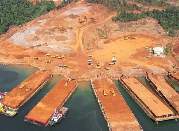 인도네시아 AKP의 니켈광산 전경. 사진=AKP
