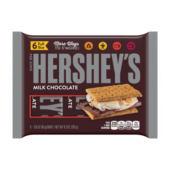 몬덴리즈 인터내셔널의 계열사 초콜릿업체 허시의 밀크 초콜릿. 사진=더허시컴퍼니