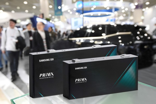 삼성SDI의 P6 각형 배터리 PRiMX. 사진=삼성SDI