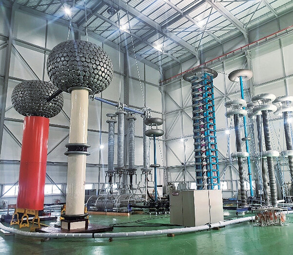 LS전선 동해1시험장의 525kV HVDC 케이블 시스템 공인 PQ 테스트 전경. 사진=LS전선