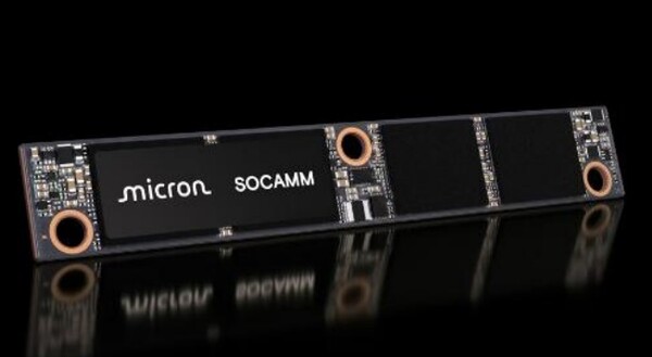 마이크론이 개발한 모리 모듈 SOCAMM(소캠). 사진= 마이크론