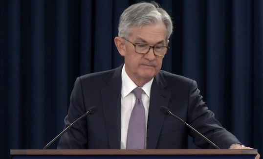 제롬 파월 Fed 의장. 파월 의장은 최근 미국 연방정부 부채에 대해 경고했다. 사진=Fed 동영상 캡쳐