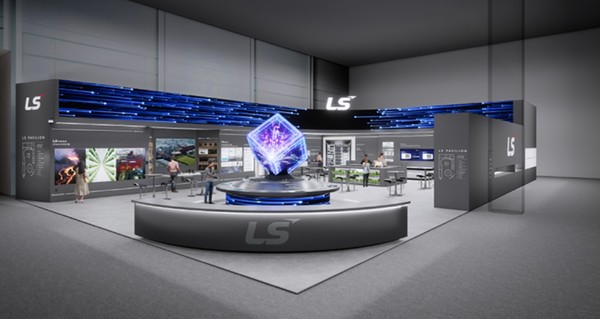 인터배터리 2025의 LS일렉트릭 등 6개사 공동부스. 사진=LS