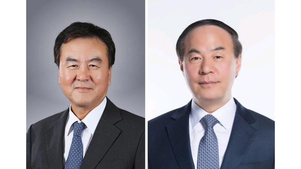 신제윤(왼쪽) 삼성전자 이사회 의장과 전영현 대표이사 부회장. 사진=삼성전자