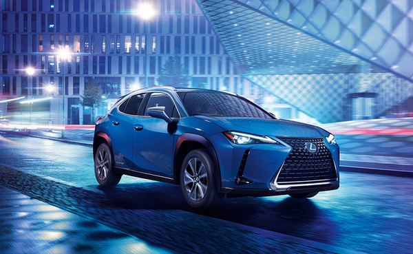일본 도요타 자동차의 고급 SUV 배터리 전기차 UX300e. 사진=도요타