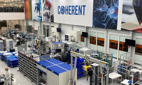 코히런트가 설립한 스코틀랜드 글래스고에 초고속 연구 센터(Ultrafast Center of Excellence) 전경. 사진=코히런트