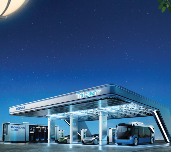두산퓨얼셀의 PAFC 트라이젠. 사진=두산퓨얼셀